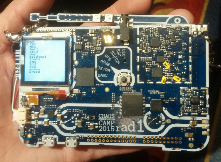 rad1o prototype at DEF CON 23